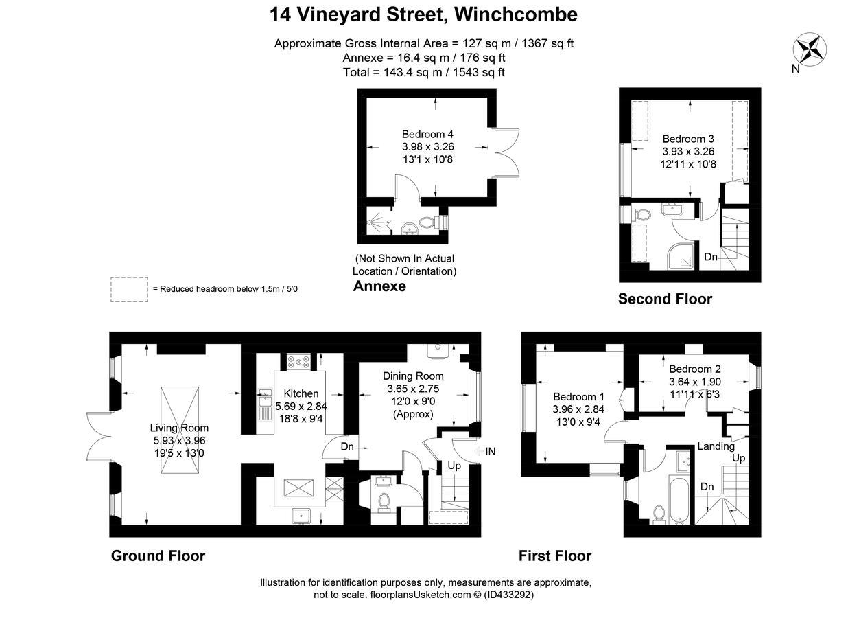 Willa 14 Vineyard Street Winchcombe Zewnętrze zdjęcie